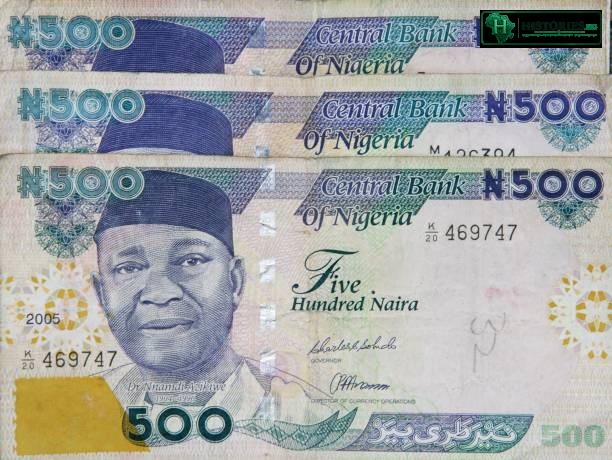 Nnamdi Azikiwe 500 naira note Image
