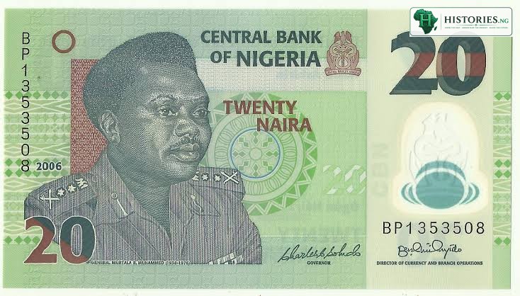 Muritala Muhammad Naira Note